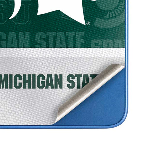 Michigan State University Jersey Split Moto G Play 4G (2024) Skin