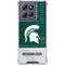 Michigan State University Jersey Split Moto G Play 5G (2025) Clear Case