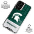 Michigan State University Jersey Split Moto G Power 5G (2024) Clear Case
