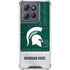 Michigan State University Jersey Split Moto G Power 5G (2025) Clear Case