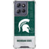 Michigan State University Jersey Split Moto G Stylus 5G (2025) Clear Case
