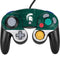 Michigan State University Jersey Split Nintendo GameCube Controller Skin