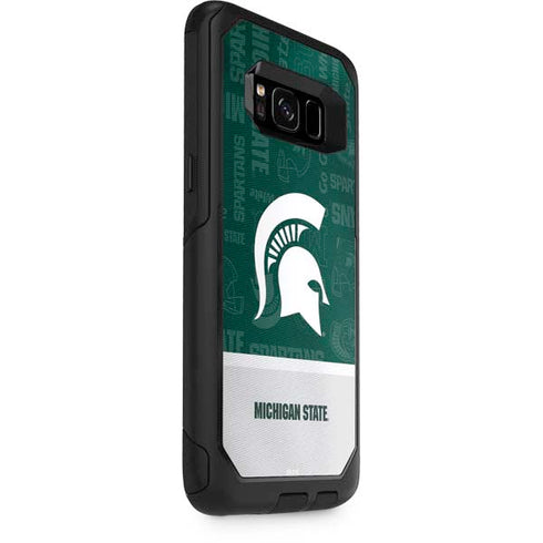 Michigan State University Jersey Split Otterbox Commuter Galaxy Skin