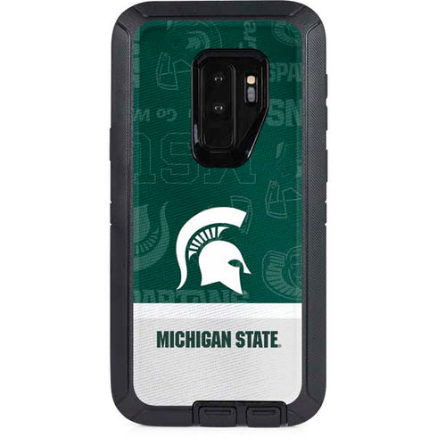 Michigan State University Jersey Split Otterbox Defender Galaxy Skin