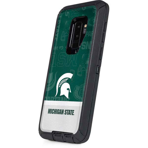 Michigan State University Jersey Split Otterbox Defender Galaxy Skin