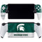 Michigan State University Jersey Split PlayStation Portal Remote Player Skin