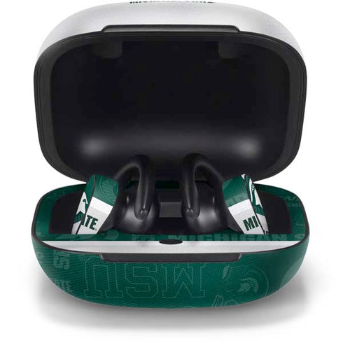 Michigan State University Jersey Split PowerBeats Pro Skin