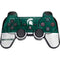 Michigan State University Jersey Split PS3 Dual Shock wireless controller Skin