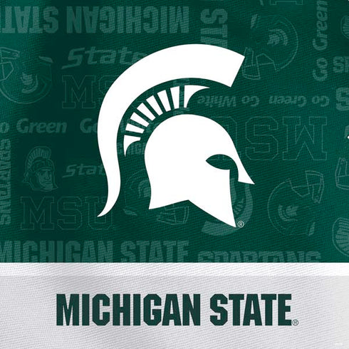 Michigan State University Jersey Split PS4 Console and Controller Bundle Skin