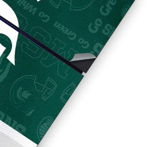 Michigan State University Jersey Split PS4 Console Skin