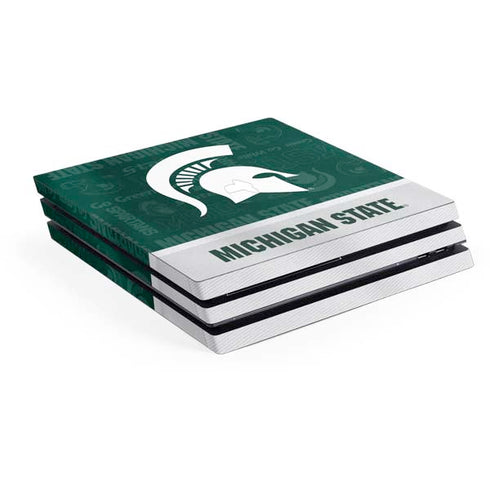 Michigan State University Jersey Split PlayStation PS4 Skins