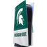 Michigan State University Jersey Split PS5 Console Skin