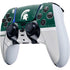 Michigan State University Jersey Split PS5 DualSense Edge Pro Controller Skin