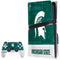 Michigan State University Jersey Split PS5 Pro Disk Bundle Skin