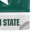 Michigan State University Jersey Split PS5 Pro Disk Console Skin