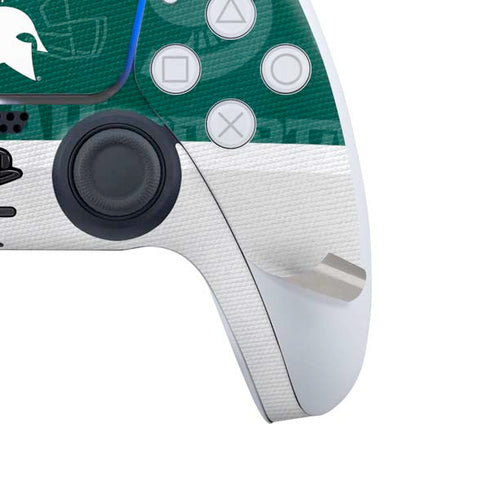 Michigan State University Jersey Split PS5 Slim Disk Bundle Skin
