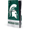 Michigan State University Jersey Split PS5 Slim Disk Console Skin