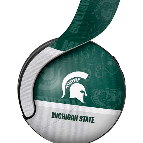 Michigan State University Jersey Split PULSE 3D Wireless Headset for PS5 Skin