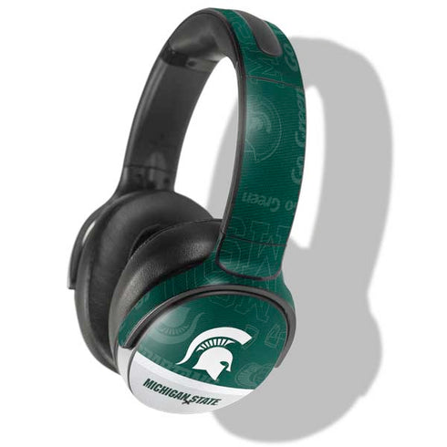 Michigan State University Jersey Split Skullcandy Venue Skin