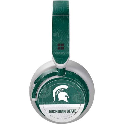 Michigan State University Jersey Split Surface Headphones Skin