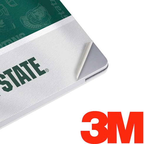 Michigan State University Jersey Split Surface Laptop 3 13.5in Skin