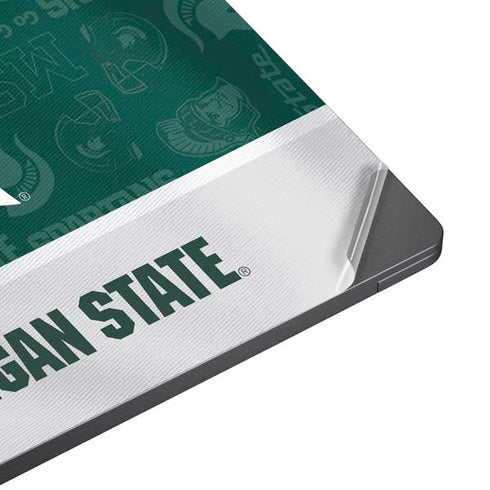 Michigan State University Jersey Split Surface Laptop 7 13.8in Skin