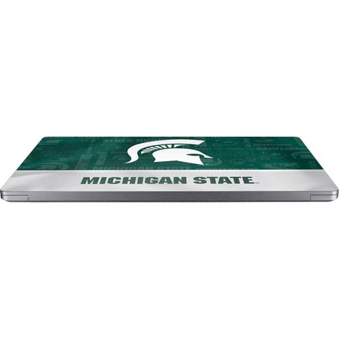 Michigan State University Jersey Split Universal Laptop 12in (9.8 x 6.8in) Skin