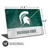 Michigan State University Jersey Split Universal Laptop 14in (11.4 x 8.2in) Skin