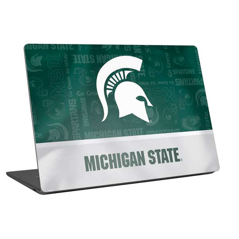 Michigan State University Jersey Split Universal Laptop 16.6in (13.4 x 9.7in) Skin