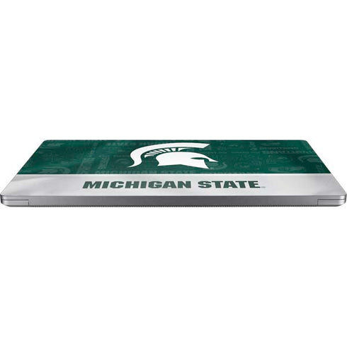 Michigan State University Jersey Split Universal Laptop 16.6in (13.4 x 9.7in) Skin