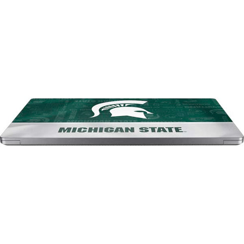 Michigan State University Jersey Split Universal Laptop 16in (13 x 9.4in) Skin