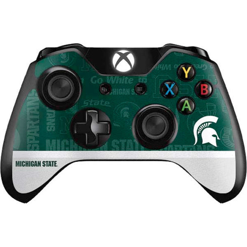 Michigan State University Jersey Split Xbox One Controller Skin