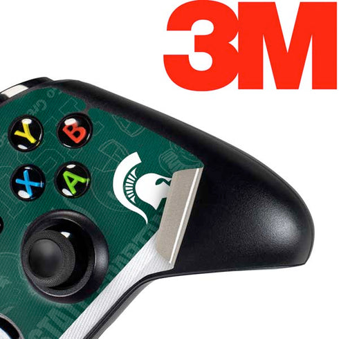 Michigan State University Jersey Split Xbox One Controller Skin