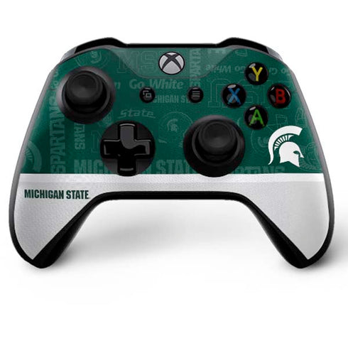 Michigan State University Jersey Split Xbox One X Bundle Skin