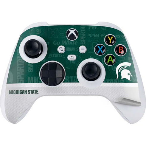 Michigan State University Jersey Split Xbox Series S Bundle Skin