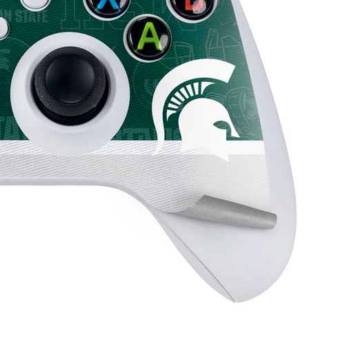 Michigan State University Jersey Split Xbox Series S Controller Skin