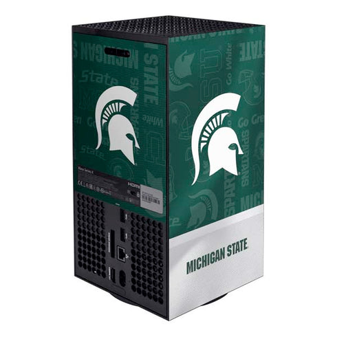 Michigan State University Jersey Split Xbox Series X Bundle Skin