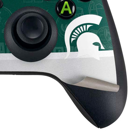 Michigan State University Jersey Split Xbox Series X Bundle Skin