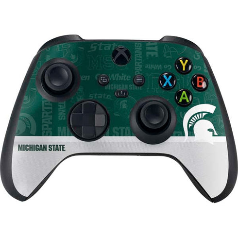 Michigan State University Jersey Split Xbox Series X Skins