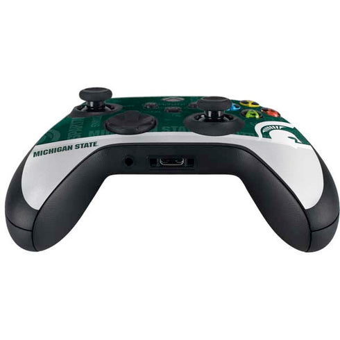 Michigan State University Jersey Split Xbox Series X Controller Skin