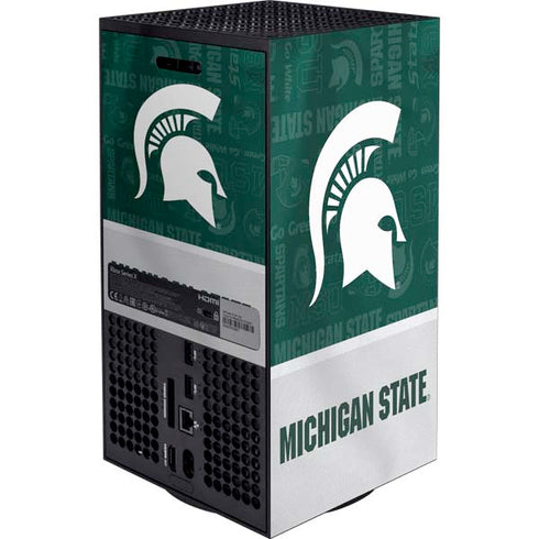 Michigan State University Jersey Split XBox Series X Digital Edition Bundle Skin