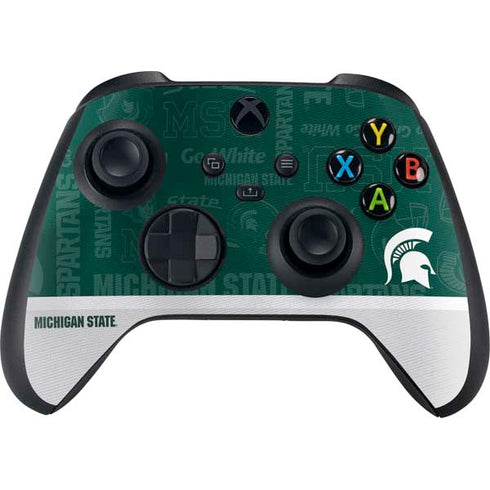 Michigan State University Jersey Split XBox Series X Digital Edition Bundle Skin