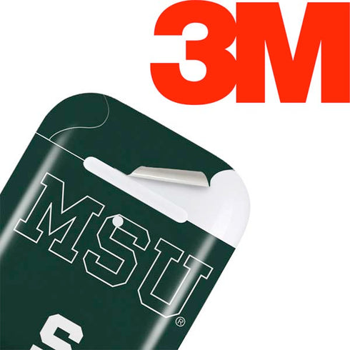 Michigan State University MSU Letters Apple AirPods Skin