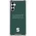 Michigan State University MSU Letters Gabb Phone 4 Clear Case