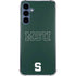 Michigan State University MSU Letters Galaxy A35 5G Clear Case