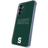Michigan State University MSU Letters Galaxy A35 5G Clear Case