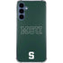 Michigan State University MSU Letters Galaxy A55 5G Clear Case