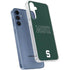 Michigan State University MSU Letters Galaxy A55 5G Clear Case