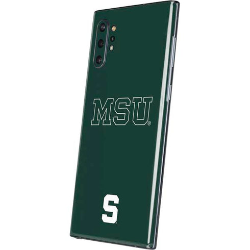 Michigan State University MSU Letters Galaxy Note 10 Plus Skin