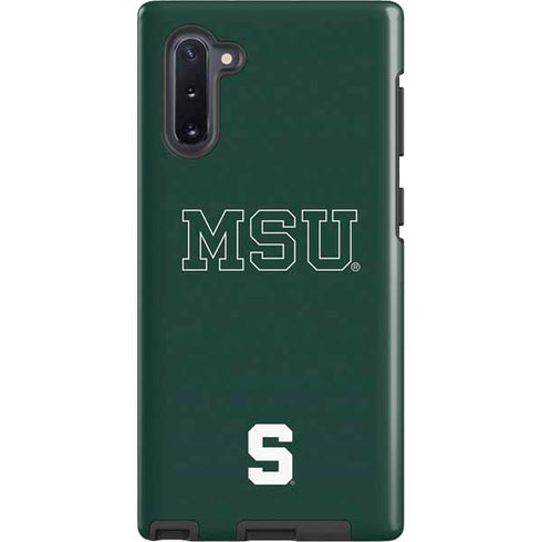 Michigan State University MSU Letters Galaxy Cases